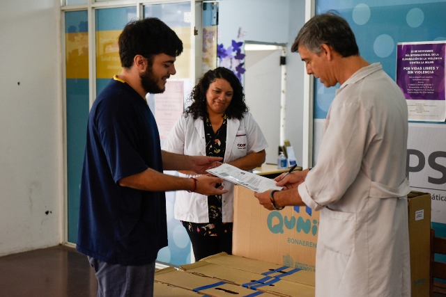 Los kits del programa ya están en los hospitales.