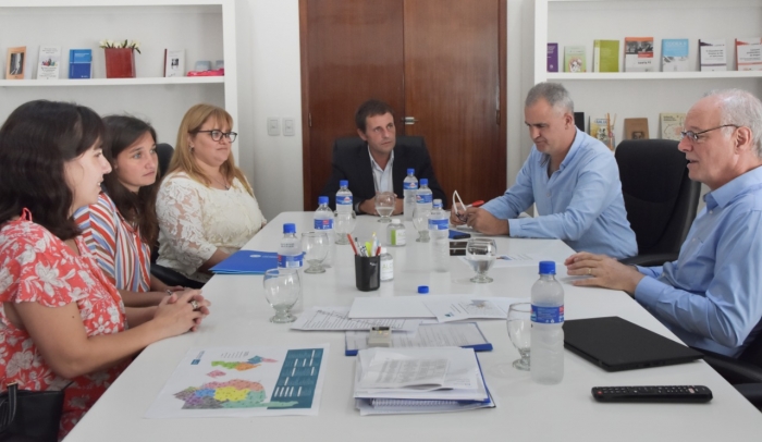 El ministro Gollan se reunió con el intendente de Las Heras