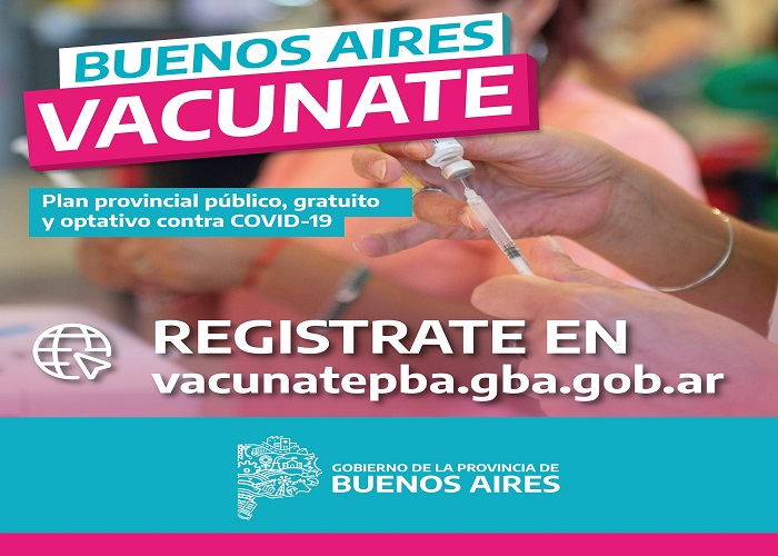 LA PROVINCIA RELANZA LA CAMPAÑA DE INSCRIPCIÓN PARA VACUNARSE