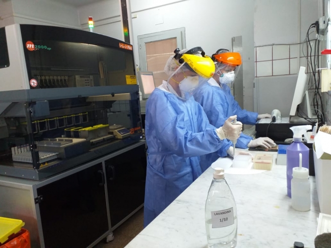 Coronavirus: ya son 13 los laboratorios de la Provincia que analizan las muestras