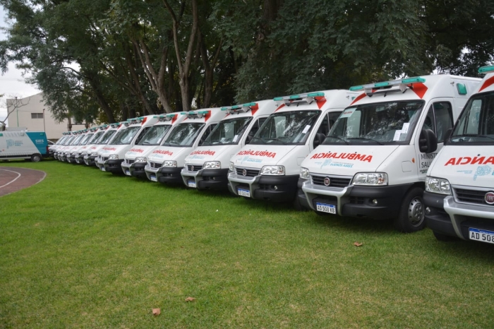 La Provincia recuperó 24 ambulancias abandonadas por la gestión anterior para enfrentar la pandemia
