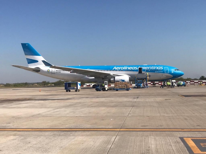 salud provincia buenos aires avion