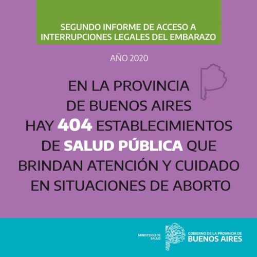 SALUD PRESENTÓ EL INFORME DE GESTIÓN 2020 SOBRE EL ACCESO A LA INTERRUPCIÓN LEGAL DEL EMBARAZO 