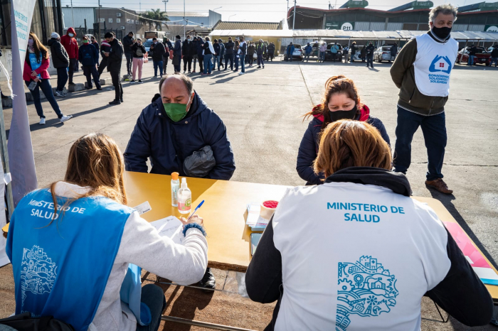 Jornadas de Vacunación COVID-19 en el Mercado Central de Buenos Aires