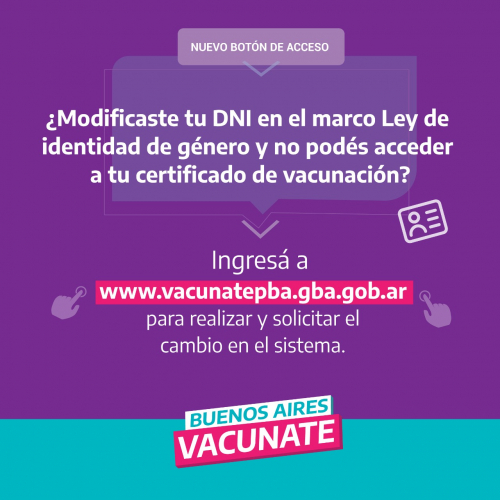 certificado de vacunación