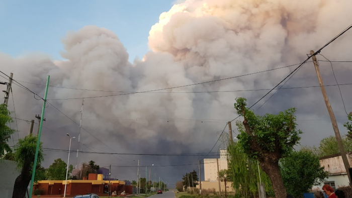 Salud, Ambiente y Seguridad trabajan en los territorios afectados por el humo 