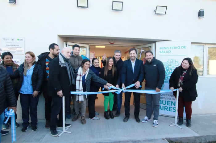 El ministro de Salud bonaerense inauguró tres obras en Centros de Atención Primaria para la Salud en el municipio de General Rod