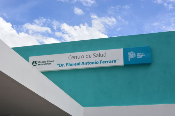 Kreplak inauguró un Centro de Atención Primaria de la Salud en Roque Pérez