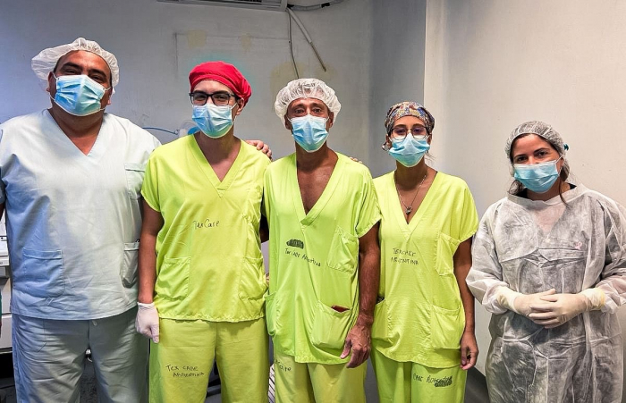 Realizan una compleja cirugía maxilofacial en Mercedes