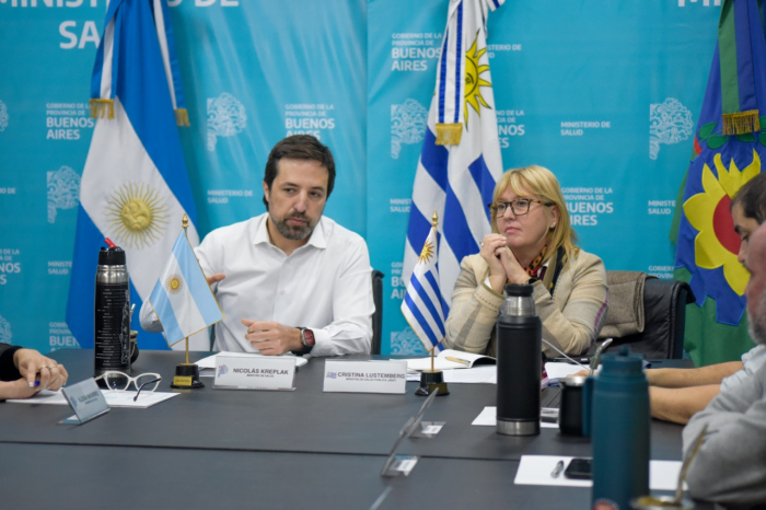Kreplak recibió a la ministra de salud de Uruguay para fortalecer la cooperación