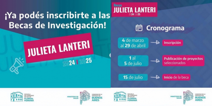 becas “Julieta Lanteri”