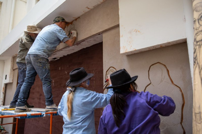 La Casa de Gobierno contará con un mural en homenaje a los 30 mil desaparecidos