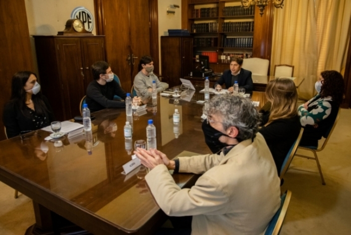 Thea participó de la presentación de Ediciones Bonaerenses