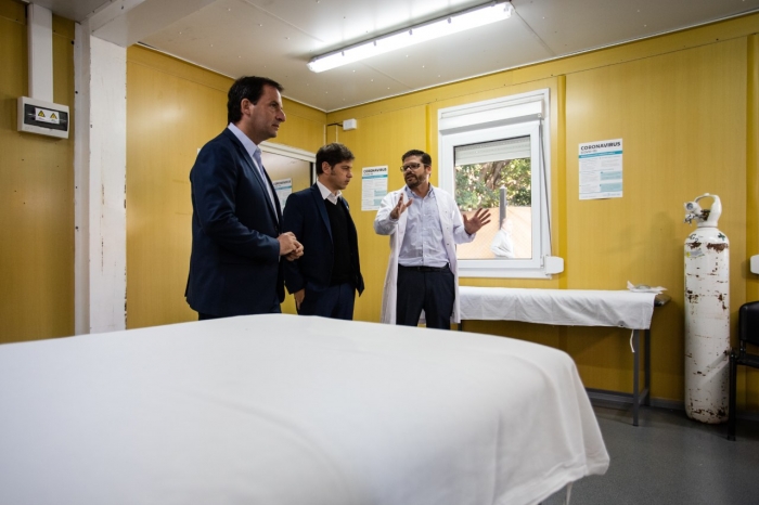 Visita del Gobernador al Hospital Zonal General de Agudos "Dr. Enrique Erill"