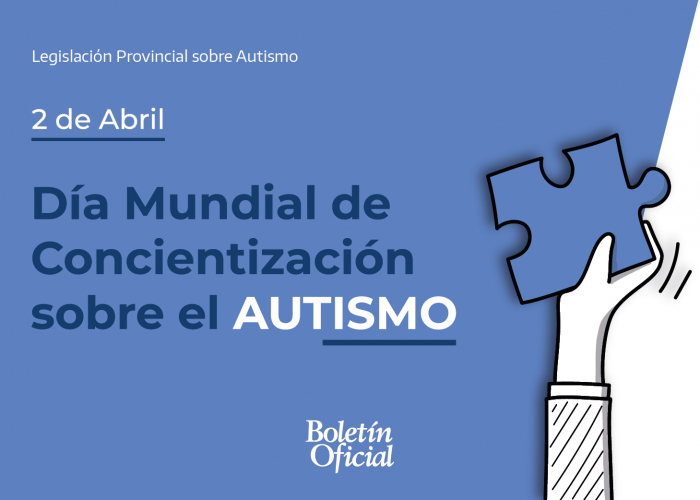 El Boletín Oficial ofrece un compendio de normas sobre el autismo