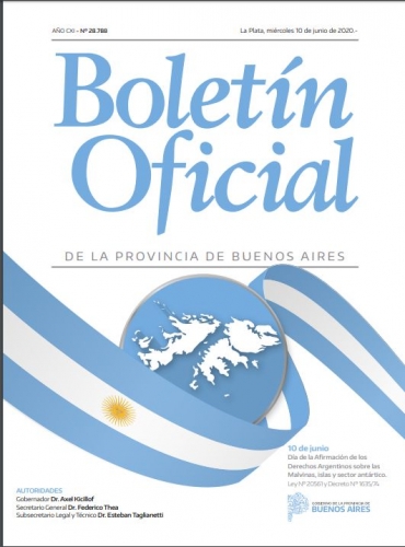 El Boletín Oficial se sumó al Día de Afirmación de los Derechos sobre Malvinas