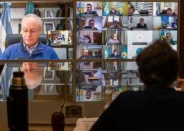 Reunión con intendentes AMBA