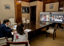 Kicillof con empresas de construcción