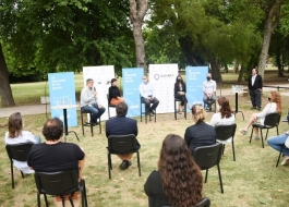 RODRÍGUEZ PARTICIPÓ JUNTO A BASTERRA DEL RELANZAMIENTO  DE “EL MERCADO EN TU BARRIO” 