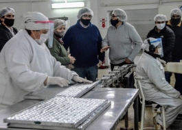 RODRIGUEZ RECORRIÓ LA COOPERATIVA DE TRABAJO SAFRA