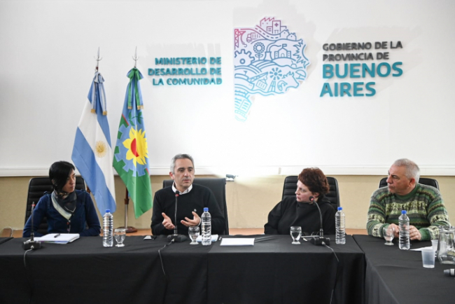 En la sede ministerial 