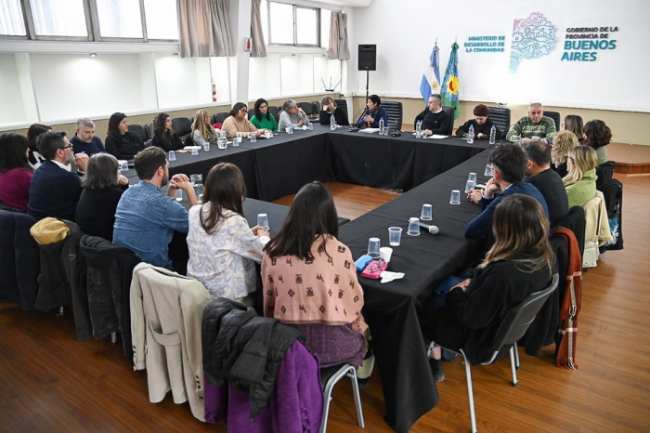 En la sede ministerial 
