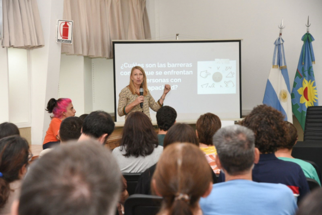 Para personas con discapacidad