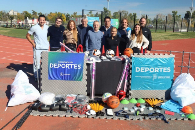 Inauguración de sedes Envión, convenios y entrega de kits