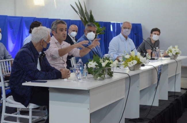 Andrés Larroque participó del acto 