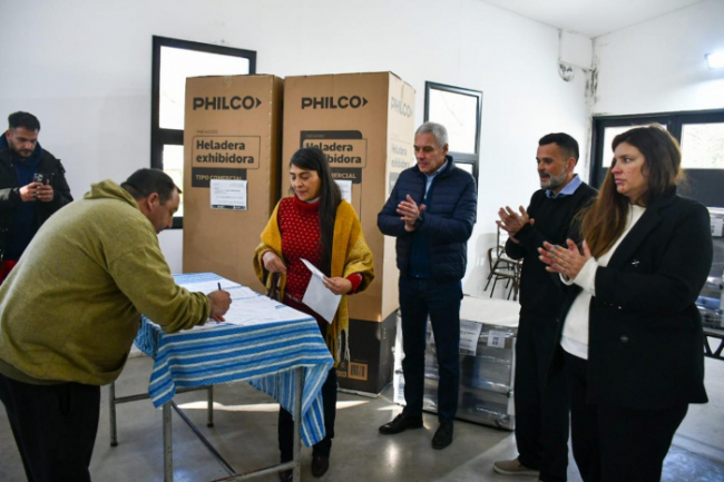 Entrega en Berisso