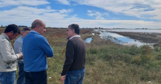 Seiano recorrió obras en Pehuajó