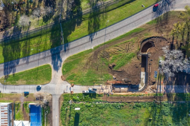 Avanzan las obras en el Arroyo Regimiento