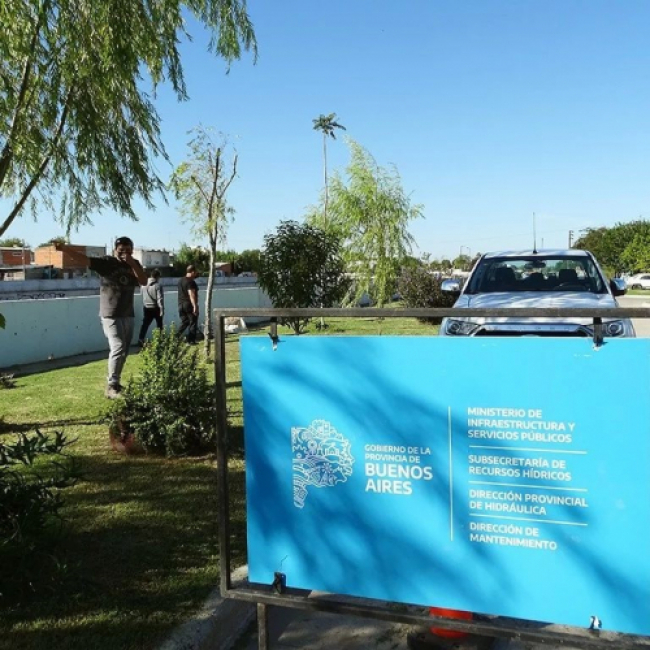 Limpieza de arroyos en La Plata