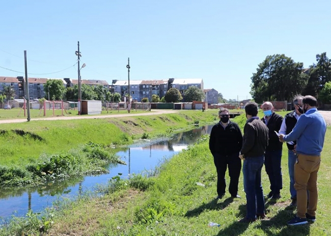 Reinician obra de desagües pluviales en Ensenada