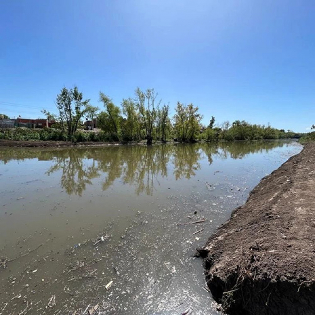 Limpieza del Río Reconquista