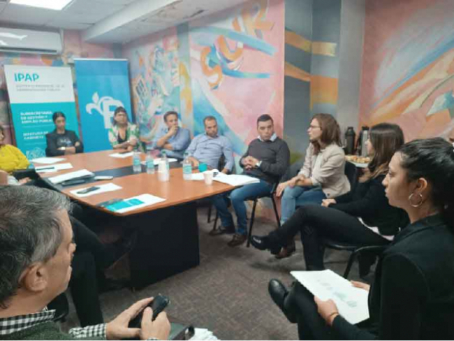 Reunión de trabajo conjunto del IPAP con el municipio de Almirante Brown