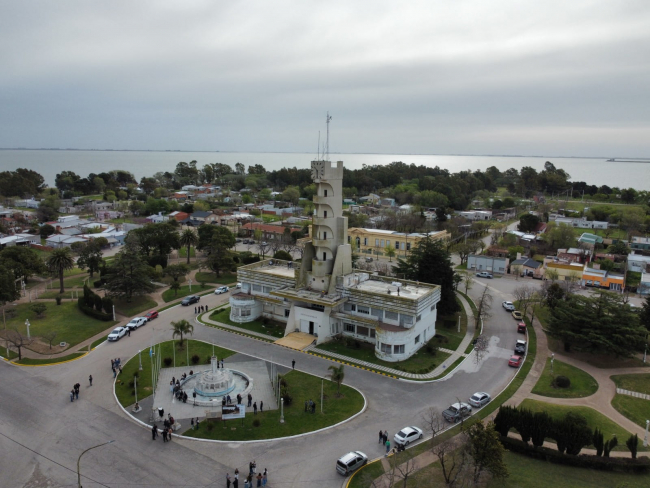 Katopodis recorrió obras de infraestructura patrimonial e hidráulicas en Guaminí