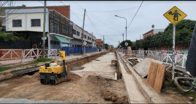 Avanzan las obras hidráulicas