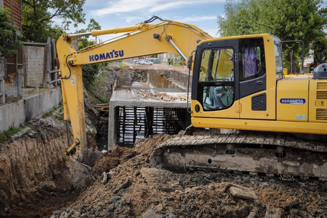 Avanzan las obras de infraestructura en Quilmes