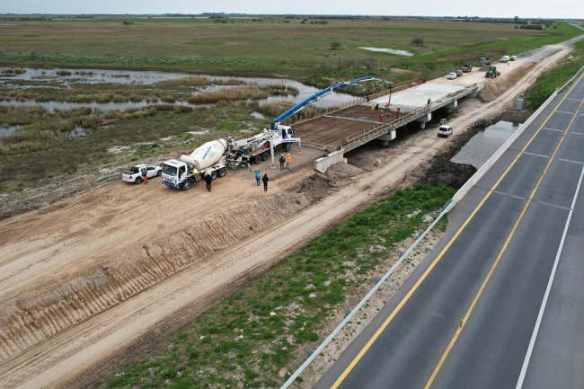 Avanzan las obras de Vialidad