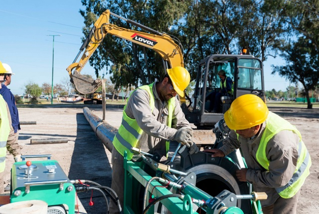 Inician obras de agua potable