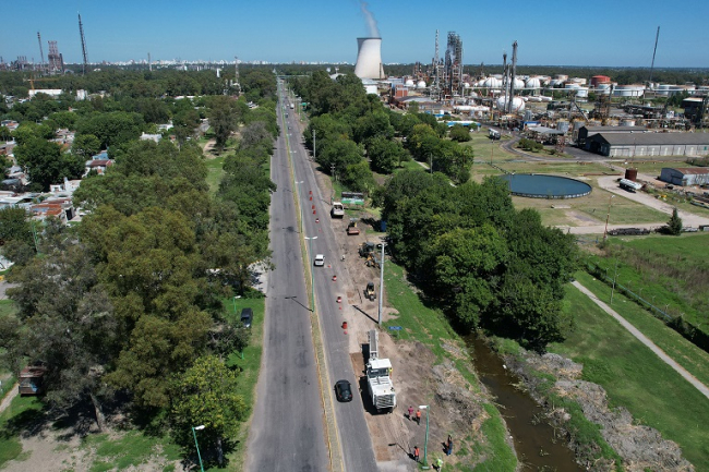 Avanzan las obras de Vialidad