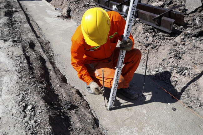 Avanzan las obras en la Ruta Provincial Nº 14 en Florencio Varela