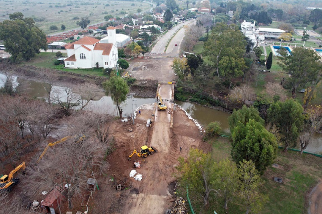 Avanzan las obras de Vialidad