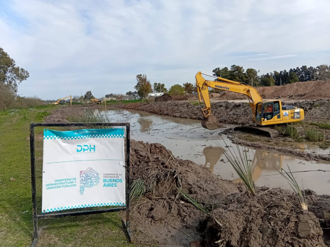 La Provincia finalizó trabajos hidráulicos en arroyos y desagües La Provincia finalizó trabajos hidráulicos en arroyos y desagües