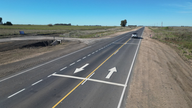 La Provincia inauguró la repavimentación de la Ruta Provincial 85