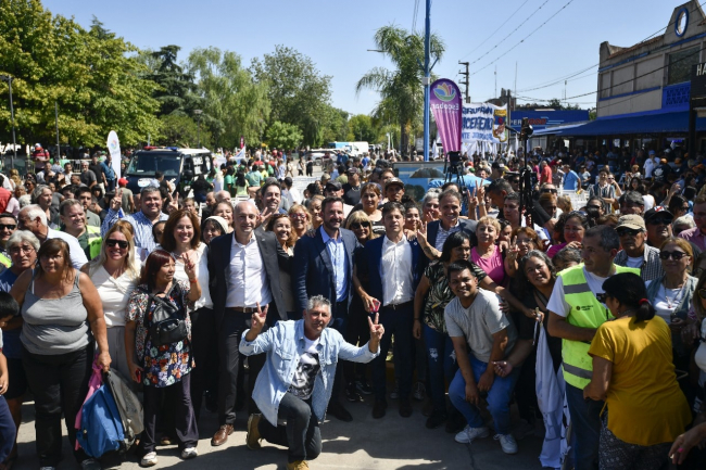 La Provincia inauguró el ensanche y repavimentación en la Ruta Provincial 26