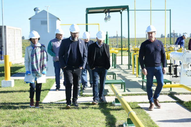 Nueva obra de gas en Necochea Nueva obra de gas en Necochea