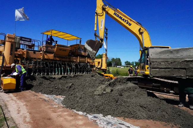 Avanzan las obras de Vialidad