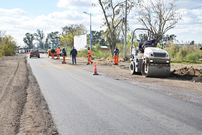 Avanzan las obras de Vialidad